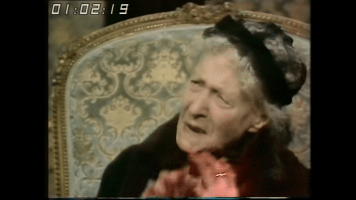Delightfully Direct 108 Year Old Talks About Her Life as a Business Owner in Victorian Times